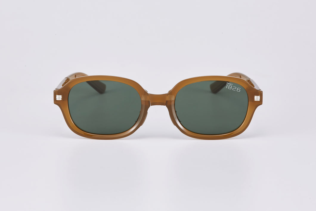 DALEY POLARIZED FOLDABLE SUNGLASSES BROWN/BROWN