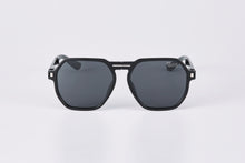 Load image into Gallery viewer, DAEMYN POLARIZED SUNGLASSES BLACK/BLACK