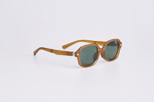 DALEY POLARIZED FOLDABLE SUNGLASSES BROWN/BROWN