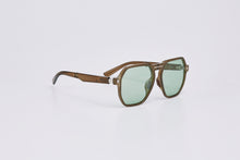 Load image into Gallery viewer, DAEMYN POLARIZED FOLDABLE SUNGLASSES GREEN/GREEN