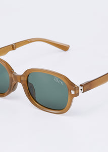 DALEY POLARIZED FOLDABLE SUNGLASSES BROWN/BROWN