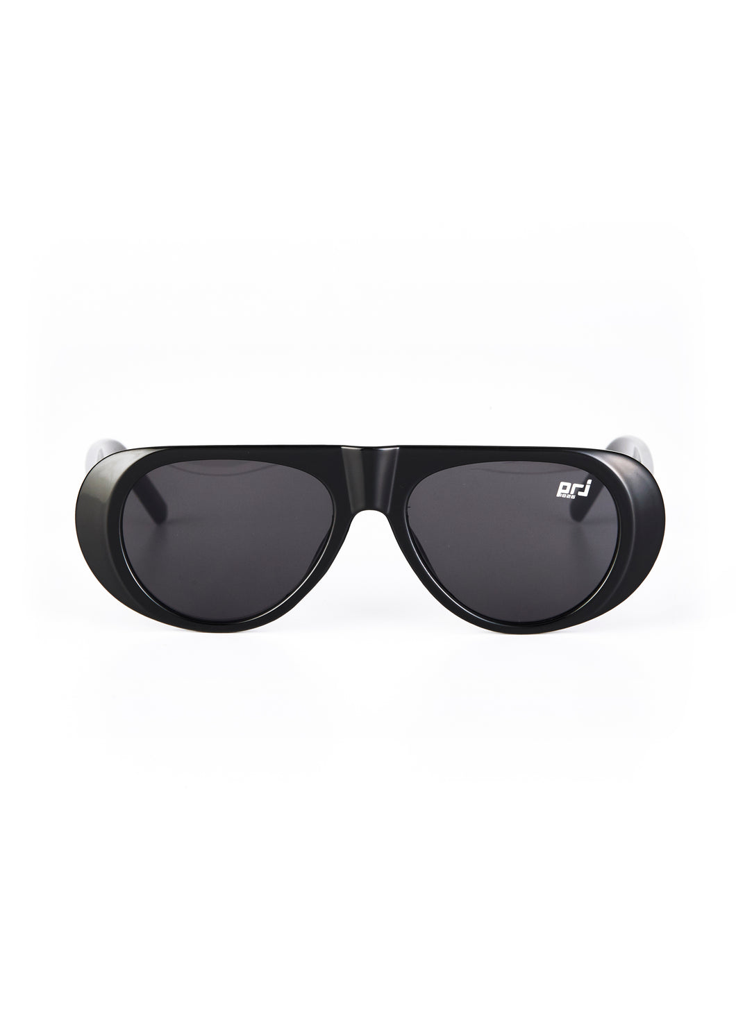 EITO WIDE-LEG SUNGLASSES BLACK/GREY