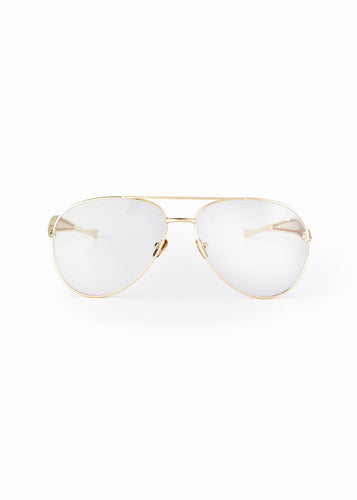 EDEL SUNGLASSES GOLD/CLEAR