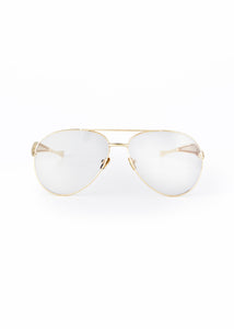 EDEL SUNGLASSES GOLD/CLEAR