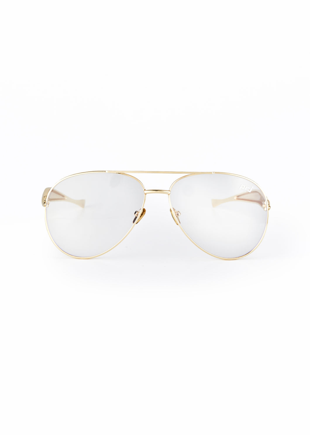 EDEL SUNGLASSES GOLD/CLEAR