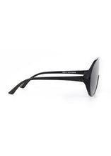 Load image into Gallery viewer, EDSEL ONE-PIECE LENS SUNGLASSES BLACK/GREY