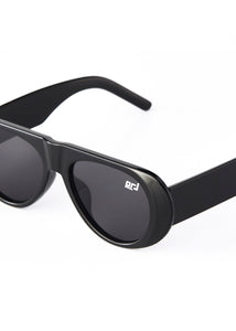 EITO WIDE-LEG SUNGLASSES BLACK/GREY