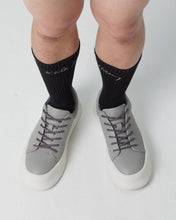 Load image into Gallery viewer, FALLON LOW CUT FAUX LEATHER SNEAKER GREY
