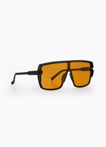 CARLTON SUNGLASSES BLACK/YELLOW