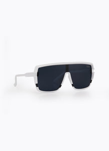 CARLTON SUNGLASSES WHITE/BLACK