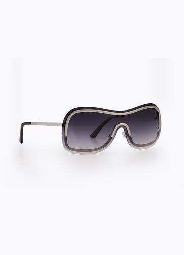 CALLAN SUNGLASSES SILVER/GREY