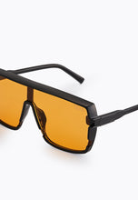 Load image into Gallery viewer, CARLTON SUNGLASSES BLACK/YELLOW