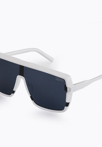 CARLTON SUNGLASSES WHITE/BLACK