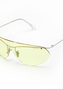 ECKARD SUNGLASSES SILVER/YELLOW