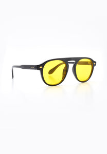 ACE SUNGLASSES BLACK/YELLOW