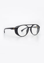 Load image into Gallery viewer, AMES SUNGLASSES BLACK/CLEAR