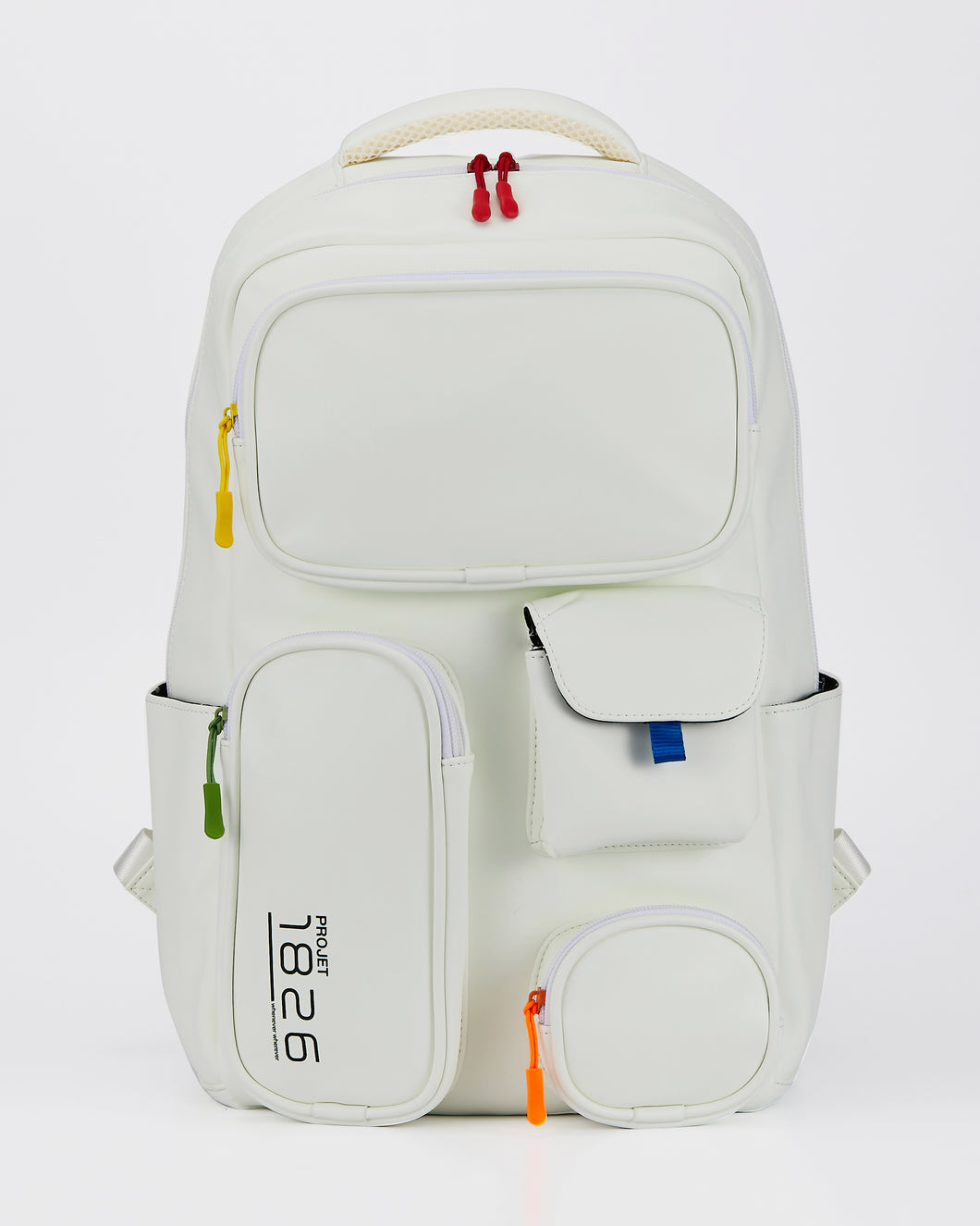 BARD MULTI-POCKETS BACKPACK WHITE