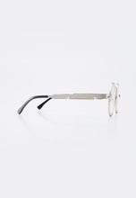 Load image into Gallery viewer, ABELINO SUNGLASSES SILVER/CLEAR