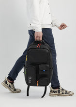 Load image into Gallery viewer, BARD MULTI-POCKETS BACKPACK BLACK