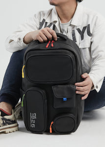 BARD MULTI-POCKETS BACKPACK BLACK