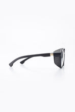 Load image into Gallery viewer, AMES SUNGLASSES BLACK/CLEAR