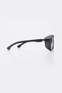 AMES SUNGLASSES BLACK/SILVER