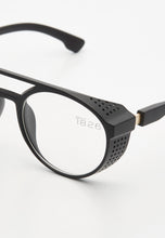 Load image into Gallery viewer, AMES SUNGLASSES BLACK/CLEAR