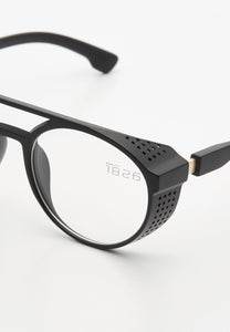 AMES SUNGLASSES BLACK/CLEAR