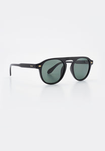 ACE SUNGLASSES BLACK/GREEN