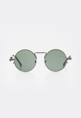 ABELINO SUNGLASSES GUN/GREEN