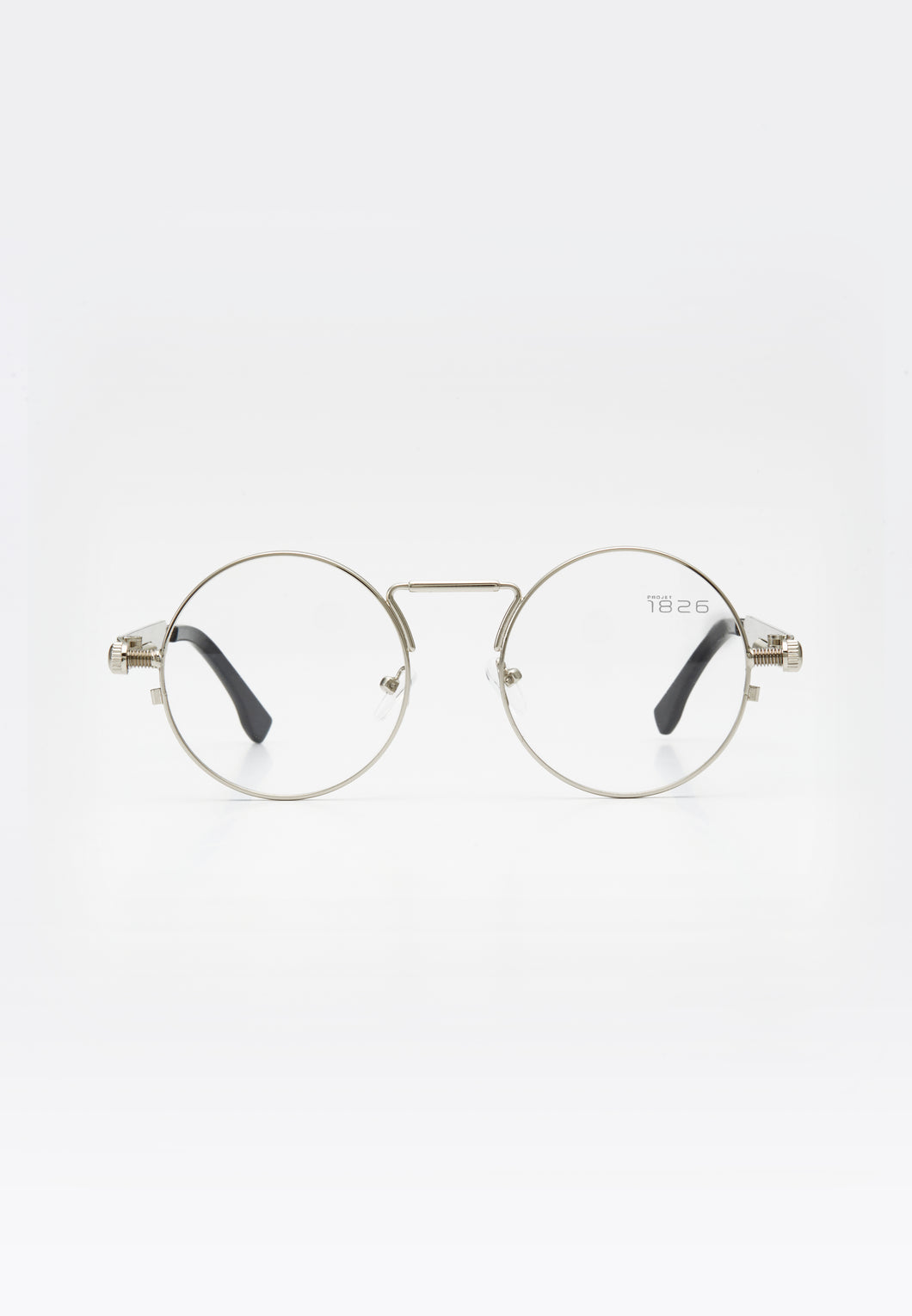 ABELINO SUNGLASSES SILVER/CLEAR
