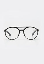 Load image into Gallery viewer, AMES SUNGLASSES BLACK/CLEAR
