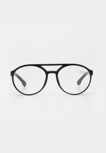 AMES SUNGLASSES BLACK/CLEAR