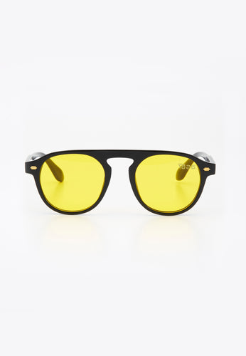 ACE SUNGLASSES BLACK/YELLOW