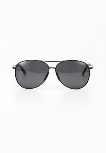 ACTON POLARIZED SUNGLASSES BLACK/GREY