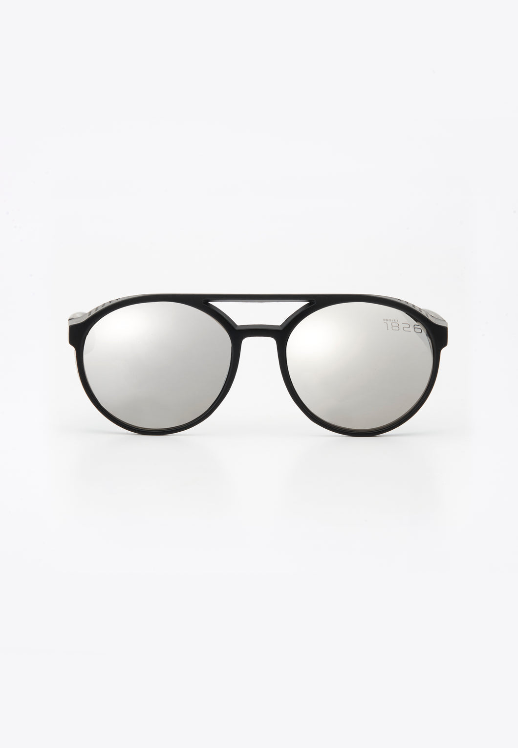 AMES SUNGLASSES BLACK/SILVER