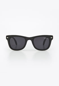 BEAMAN FOLDABLE SUNGLASSES BLACK/GREY
