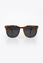 Load image into Gallery viewer, BASSETT FOLDABLE SUNGLASSES LEOPARD/GREY