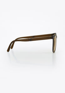BASSETT FOLDABLE SUNGLASSES BROWN/TEA