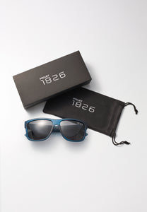 AADOLF POLARIZED SUNGLASSES BLUE/GREY