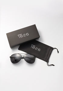 ACTON POLARIZED SUNGLASSES BLACK/GREY