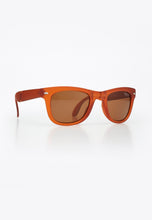 Load image into Gallery viewer, BEAMAN FOLDABLE SUNGLASSES TEA/GREY