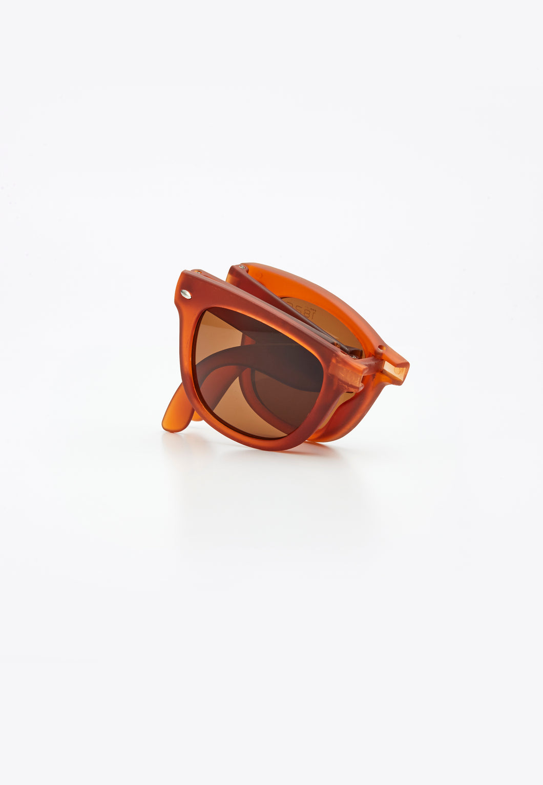 BEAMAN FOLDABLE SUNGLASSES TEA/GREY