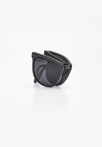 BASSETT FOLDABLE SUNGLASSES BLACK/GREY