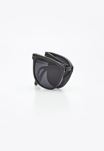 BASSETT FOLDABLE SUNGLASSES BLACK/GREY