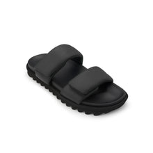 Load image into Gallery viewer, EDSON PADDED SANDAL BLACK