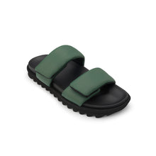 Load image into Gallery viewer, EDSON PADDED SANDAL GREEN