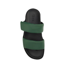 Load image into Gallery viewer, EDSON PADDED SANDAL GREEN