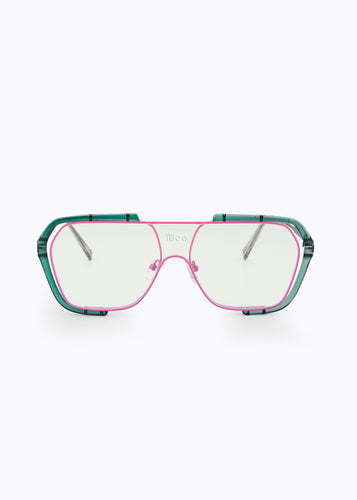 CARDWELL SUNGLASSES PINK/CLEAR