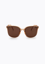 Load image into Gallery viewer, CALEB FOLDABLE SUNGLASSES BROWN/BROWN